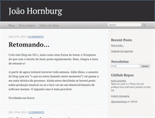 Tablet Screenshot of joaohornburg.com